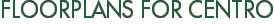 Floorplans for Centro