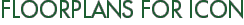 Floorplans for ICON