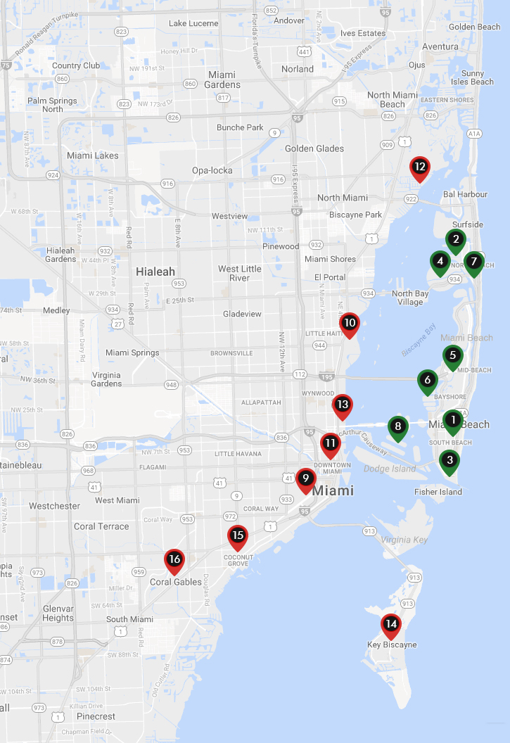 Miami Map